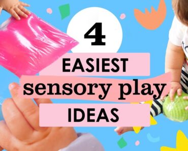 4 Easiest Sensory Play Ideas For Small-Space Parenting!