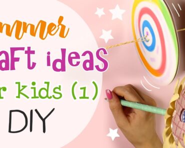 Summer Craft ideas for kids – Idee creative estive per ragazzi Pt.1
