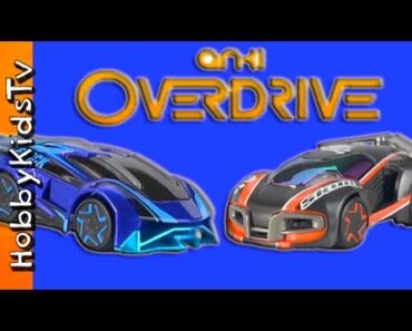 Anki OverDrive Race Track! Magnetic CARS Toy Review + App HobbyKidsTV