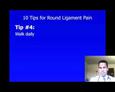 Round Ligament Pain in Pregnancy – 10 Tips to Identify, Prevent, and Treat