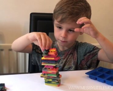 HOW TO MAKE LEGO CRAYONS – CRAFT IDEAS FOR KIDS