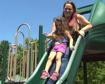 Safety Tips for Parents Riding Playground Slides With Their Kids