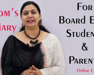 Mom's Tips for Board Exam Students & Parents | Mom's Diary | Online Counselling | English Video