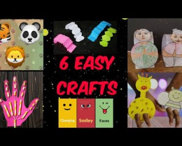 6 Easy craft ideas for kids in tamil