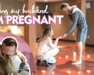 Telling My Husband Im Pregnant! Surprise Positive Pregnancy Test Announcement! Myka Stauffer