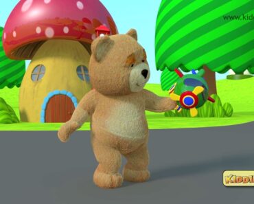 Teddy bear toys and helicopter | Best Kindergarten | Kids | Parenting | Preschool Baby | Kiddiestv