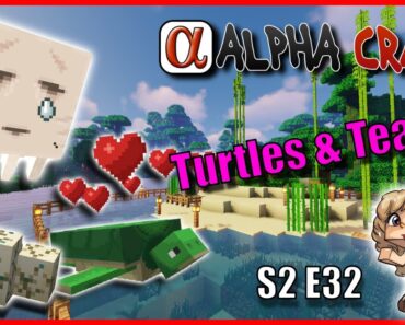 Turtles & Tears! | Let's Play Minecraft 1.16 | AlphaCraft Season 2