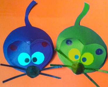 funny paper mouse crafts ideas for your kids – art and craft ideas for kids
