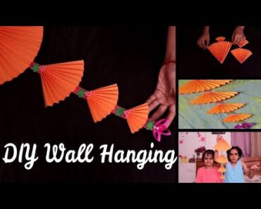 DIY Wall Hanging || easy craft ideas for kids || SaanveeKhushee