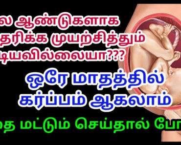 கர்ப்பம் ஆவதில் தாமதம் ஏன் | are you having delay in pregnancy | pregnancy tips in tamil
