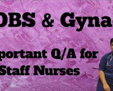 Obstetrics and gynaecology important Q/A for staff nurses