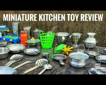 MINIATURE KITCHEN TOYS FOR KIDS REVIEW /MINIATURE SET/ MY MINIATURE TOYS COLLECTIONS / HUNGRY CHEF