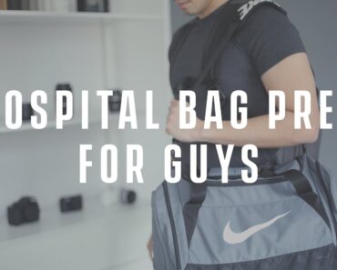 What's in My Hospital Bag 2020 (Dad/Guys Edition)