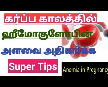 How to increase Hemoglobin During Pregnancy in Tamil || Pregnancy Tips || Importnance of Hemoglobin