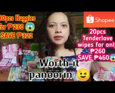 NEWBORN BABY HAUL 2019 | Shopee Super Tipid Tips Philippines Part1