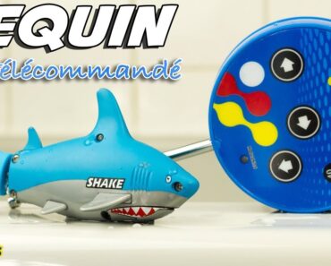 Requin Télécommandé Jouets Toy Review Juguetes Tiburon Jeu de Bain Piscine Water Toy