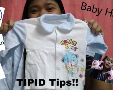 Newborn Baby Haul | Shopee Haul SOBRANG SALE!! | TIPID TIPS!! | Vlog#01