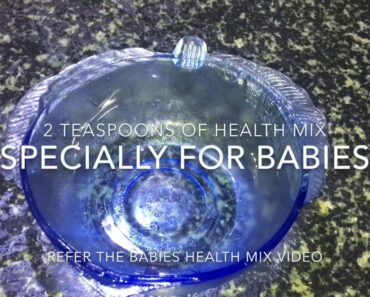 Baby health drink by home made health mix