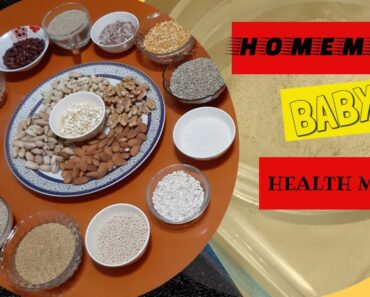 Homemade Baby Health Mix | 21 Healthy Ingredients | 6m+ Baby Food