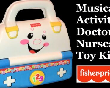 Fisher Price Flashing Musical Doctors Nurses Kit Activity Kids Toy 2013 Mattel