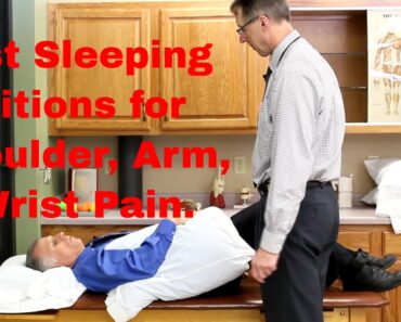 Best Sleeping Position for Shoulder, Arm, & Wrist Pain- also Carpal Tunnel Syndrome