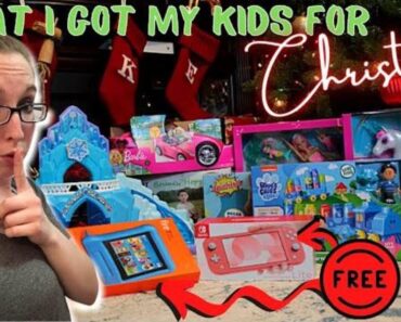 What I Go My Kids For Christmas | Budget Christmas Ideas | Gift Ideas Toddler Girl 2020 | Free Gifts
