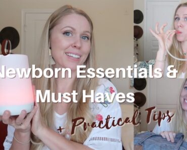 NEWBORN BABY ESSENTIALS & MUST HAVES ON A BUDGET 2020 | LIMITED SPACE + PRACTICAL TIPS