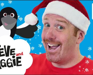Opening Presents and Christmas Surprise with Steve and Maggie | Toys for Kids from Wow English TV