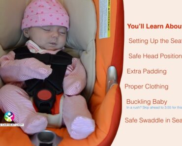 How to Buckle Your Newborn in a Car Seat