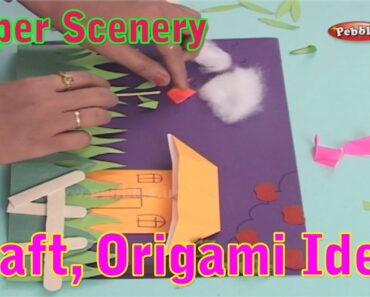 Paper Scenery | Learn Craft For Kids | Origami For Children | Craft Ideas | Craft With Paper