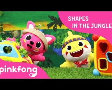 Shapes in the Jungle | Toy Show | Pinkfong Toy Review for Children