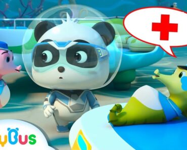 *NEW* Super Panda Rescues Daddy Seahorse | Super Rescue Team 9 | Panda Cartoon | BabyBus