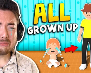 I raised a BABY in a MOBILE GAME!!! (Parenting is Sad) | Parenting Choices