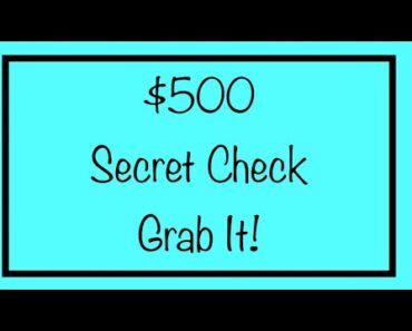 $500 Secret Check for Parents! Grab It!