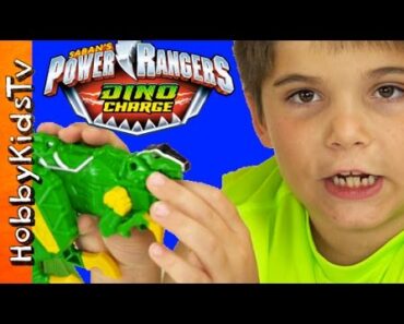 Power Rangers Dino Charge Toy Review with HobbyKids