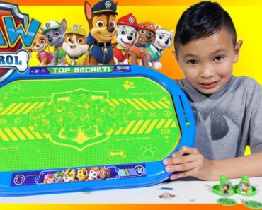 Paw Patrol Air Hockey Table Kids and Family Fun Toy Review – Tiger Box HD