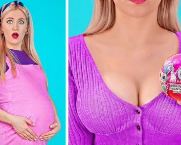 FUNNY THINGS NO ONE TELL YOU ABOUT PREGNANCY || 24 Hours Being Pregnant Challenge! by 123 GO! Play
