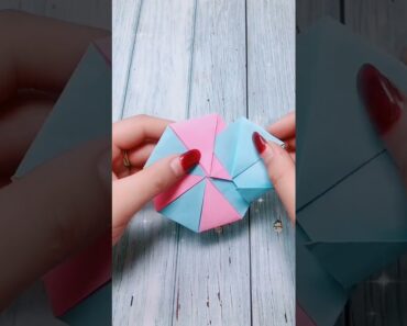 Paper Fan Flower Craft ideas for kids | Origami craft ideas | Kids Craft Activities & Education