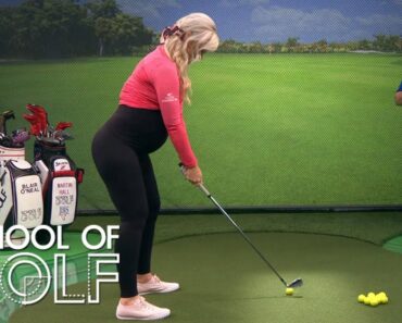 Golf Instruction: Blair O'Neal on golfing while pregnant | School of Golf | Golf Channel