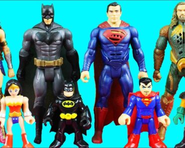 Justice League Battleground Playset Kids Toy Review + Imaginext Batman Battles Earth 1 Bane Family