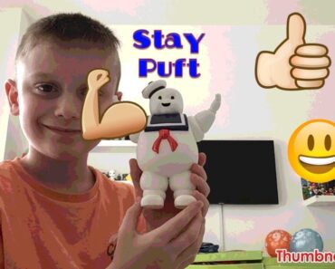 Vintage Ghostbusters Toy Review | Stay Puft Marshmallow Man 👨 Kids Toy