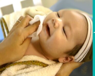 Newborn Care: Sponge Bath for Baby
