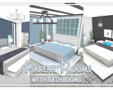 Bloxburg | Parent Bedrooms (w/ attached bathrooms)