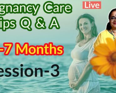 Pregnancy care Tips | 4-7  Months | Session 3 | Answers To Selected Q | MBT