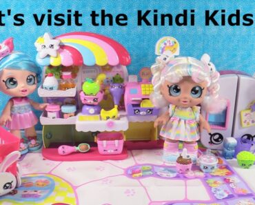Kindi Kids Huge Collection Dolls & Playsets Unboxing Toy Review | PSToyReviews