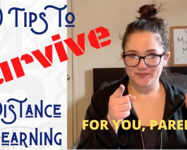 10 Tips to Survive Distance Learning – Parents, How to help you children at home