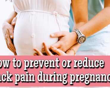 8 tips to reduce back pain during pregnancy I Ultrasoundfeminsider The pregnancy nest.