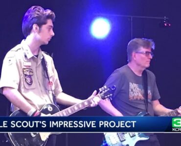 17-year-old becomes Eagle Scout after raising $17K through benefit concert for teens in Haiti