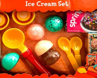 Super Cool Ice Cream Set Toy Review – Videos For Kids