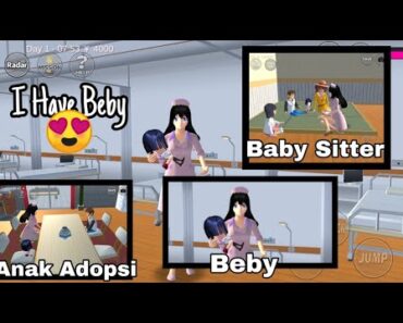 How to have kids and Baby Sitter in #SAKURA School Simulator